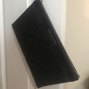 MK Black Wristlet